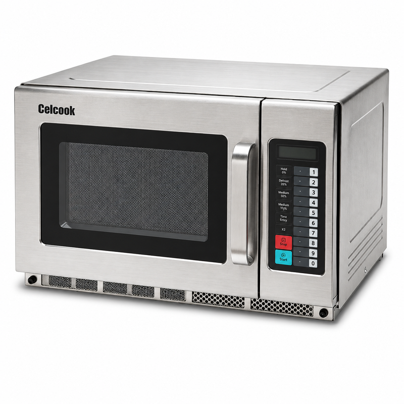 Celcook Microwave 1.2 Cu Ft, Touch Controls 1800 Watt