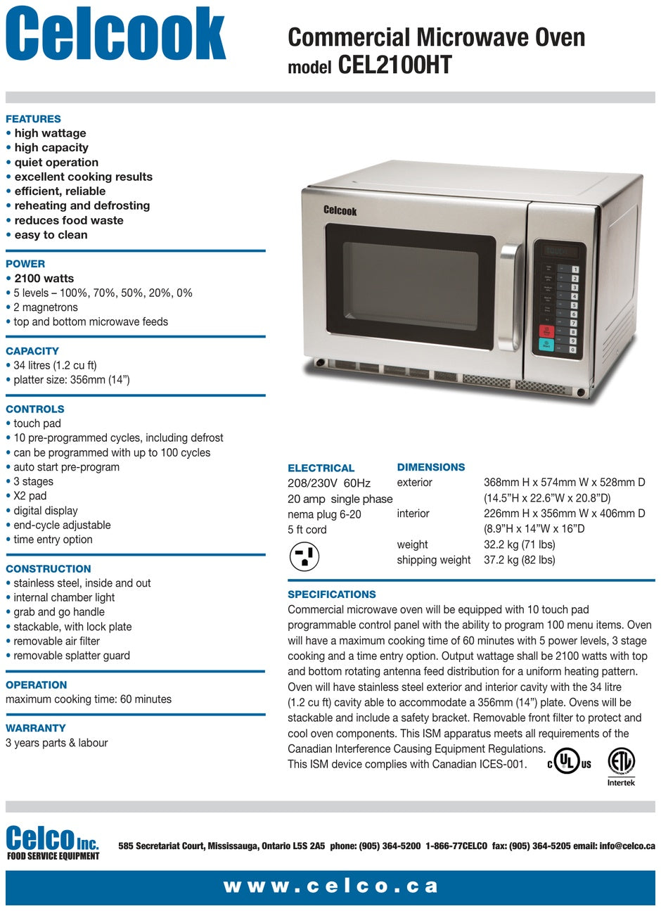 Spec Sheet