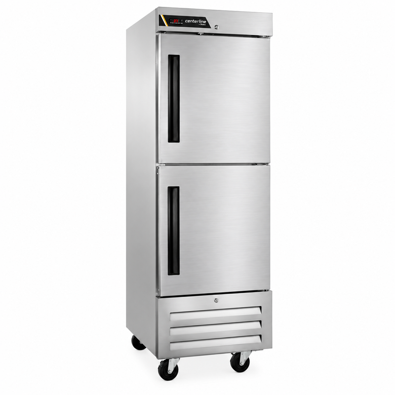 Centerline 27" Reach In Refrigerator with 2 Right Hinge Split Solid Doors