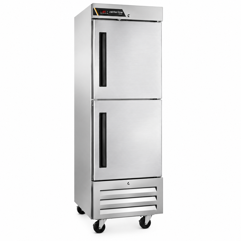 Centerline 27" Reach In Refrigerator with 2 Left Hinge Split Solid Doors