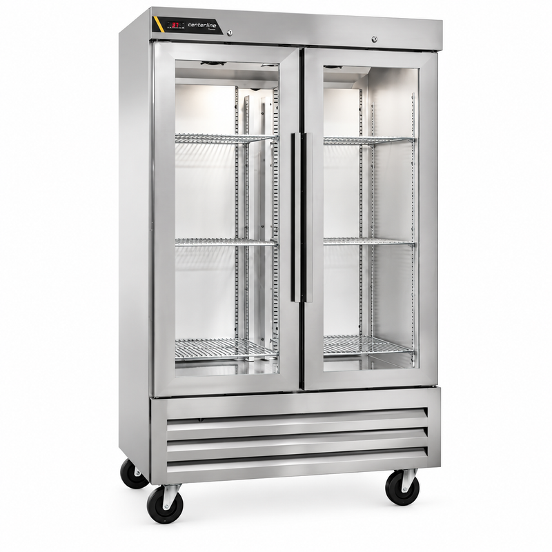 Centerline 54" Reach In Refrigerator with 2 Glass Doors