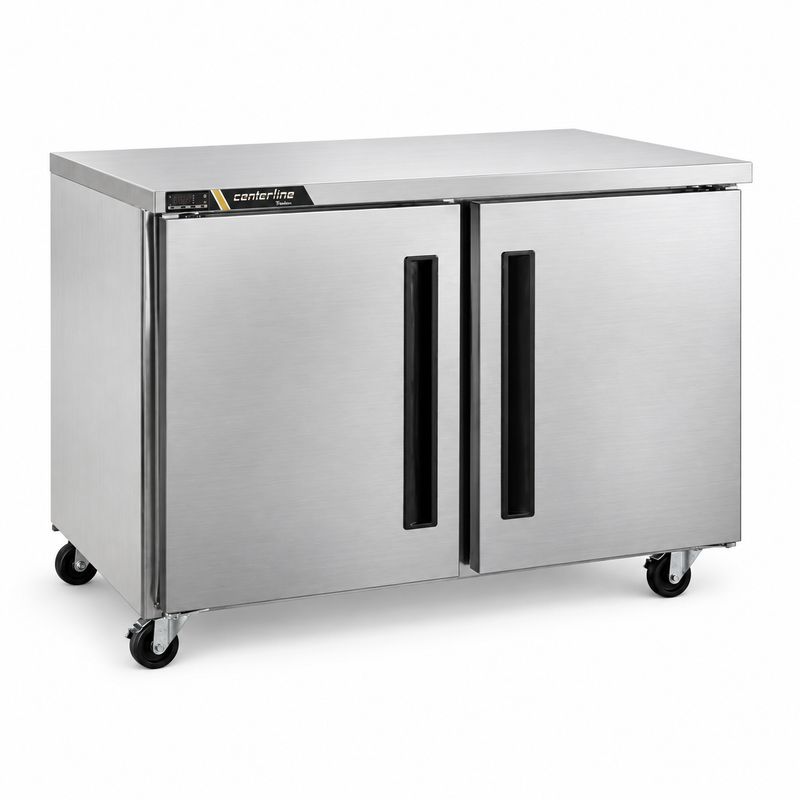 Centerline 48" Undercounter Freezer with 2 Solid Doors