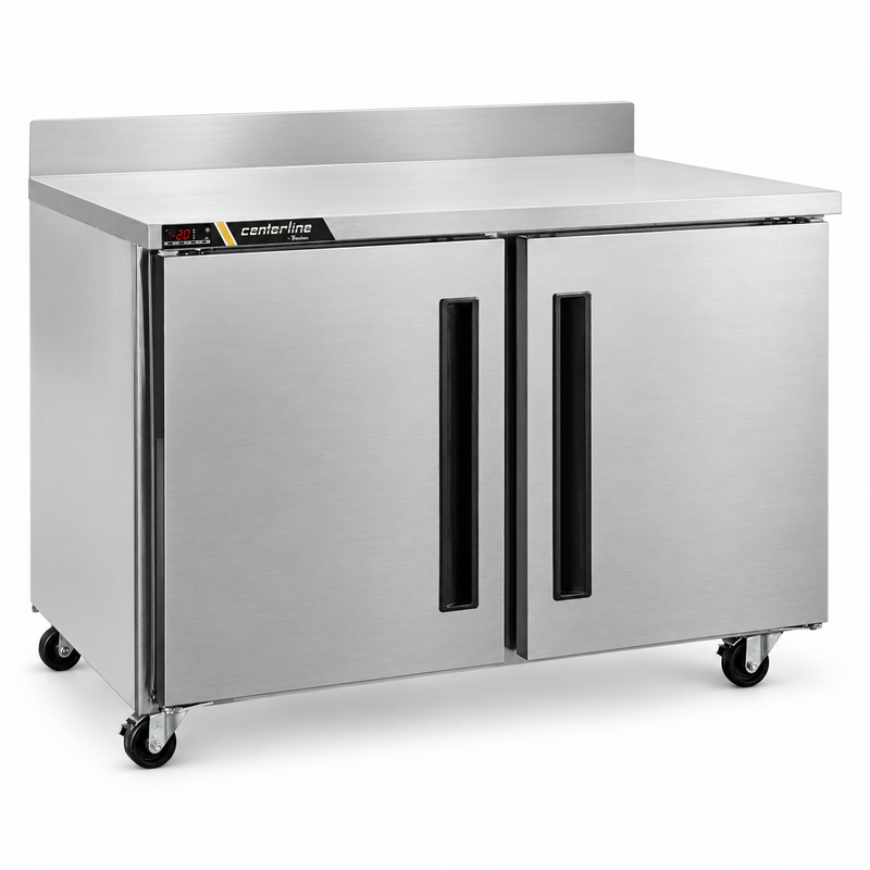 Centerline 48" Worktop Refrigerator with 2 Solid Doors