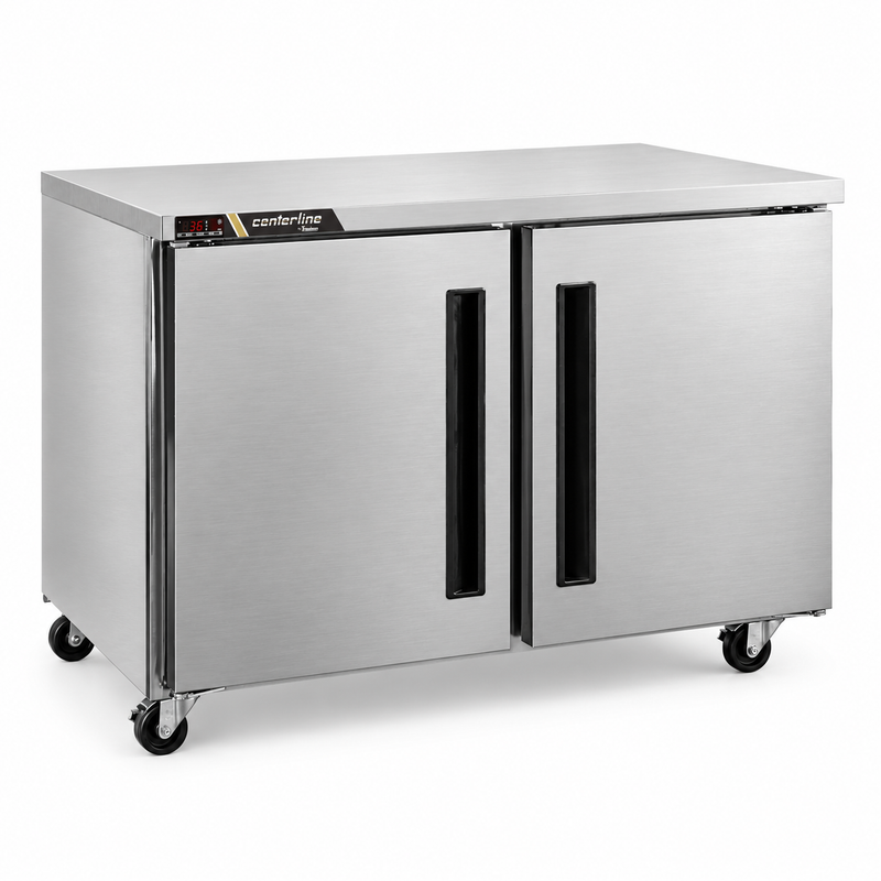 Centerline 48" Undercounter Refrigerator with 2 Solid Doors