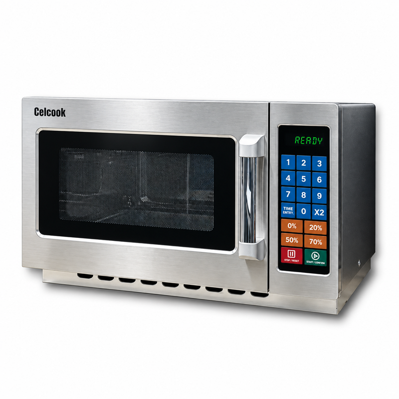 Celcook Microwave 1.2 Cu Ft, Touch Controls 1000 Watt