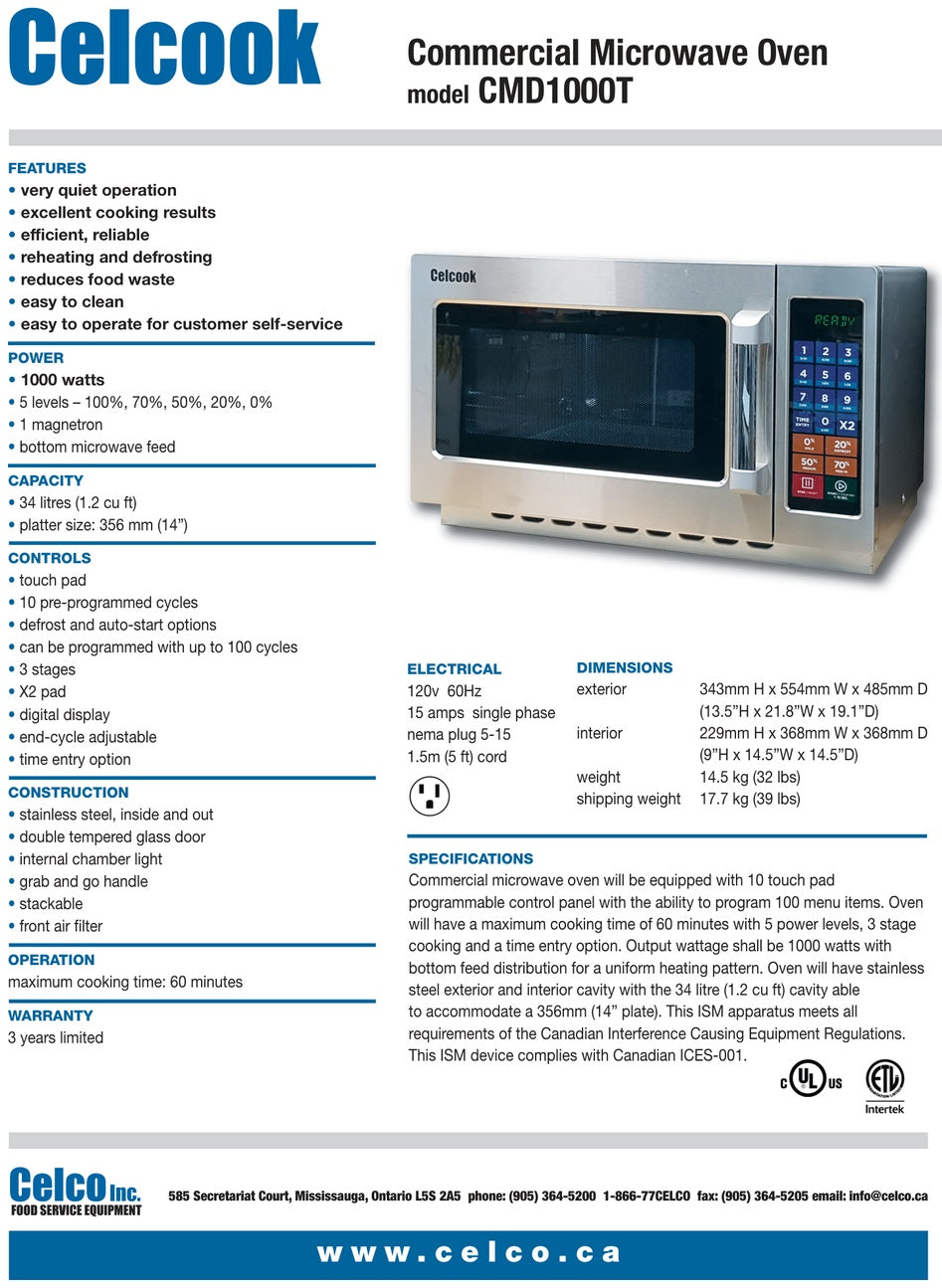 Spec Sheet