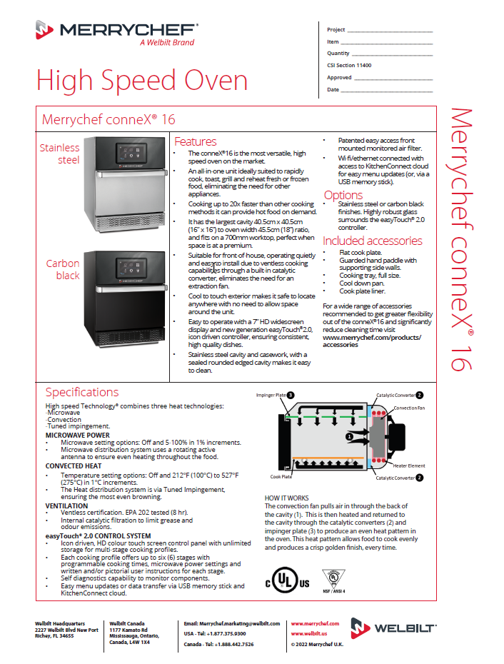 Specs Sheet