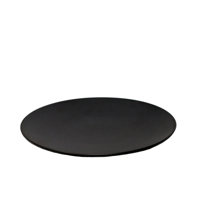 Nella 10.8" Coupe Plate, Black, 24 /Case - CP10110 BK