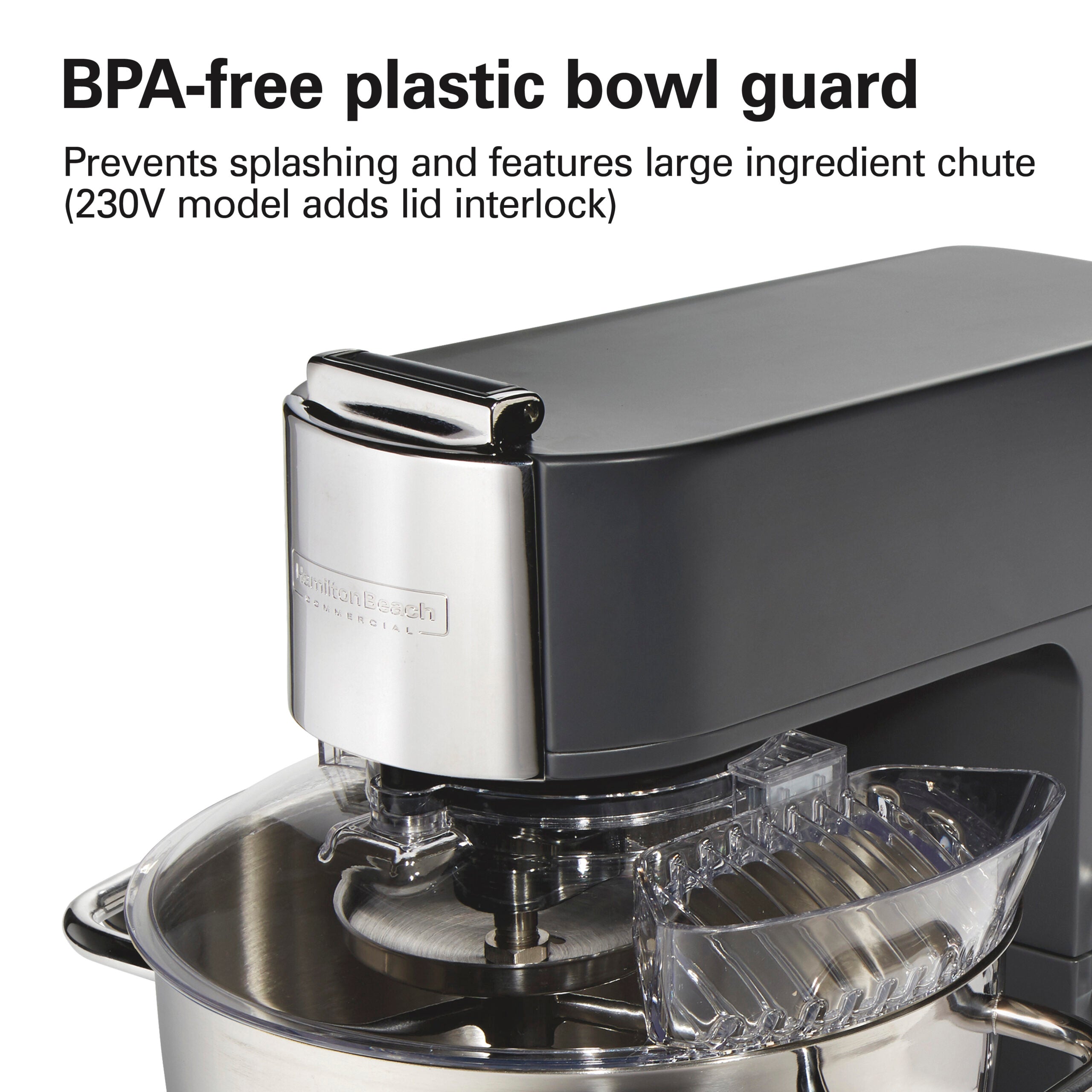 Hamilton Beach CPM800 8 Qt Planetary Stand Mixer - 7-Speed – Nella