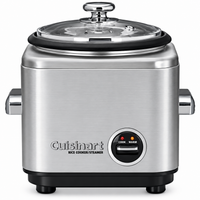 Cuisinart 4 Cup Rice Cooker, Stainless Steel