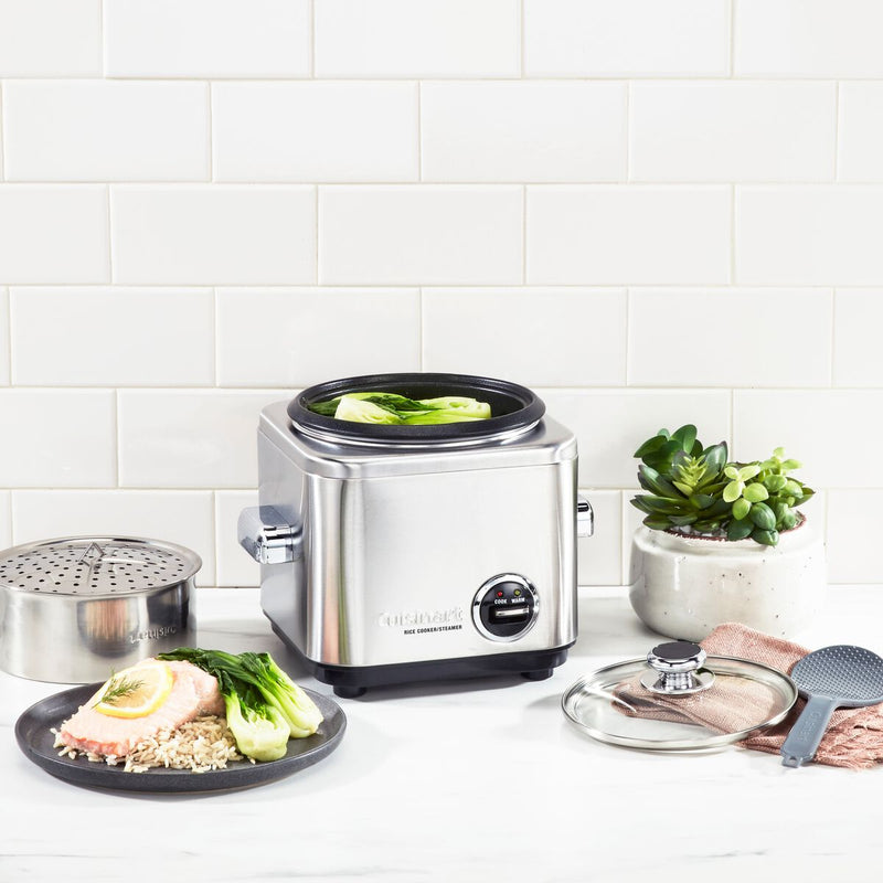 Cuisinart 4 Cup Rice Cooker, Stainless Steel