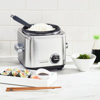 Cuisinart 4 Cup Rice Cooker, Stainless Steel