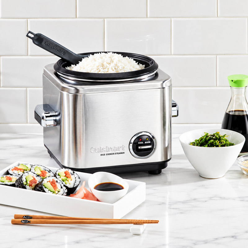 Cuisinart 4 Cup Rice Cooker, Stainless Steel