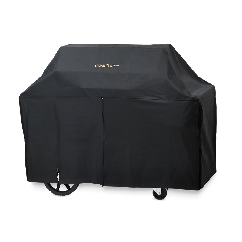 Crown Verity Cover For 30" BBQ / Charbroiler with Roll Dome, Black