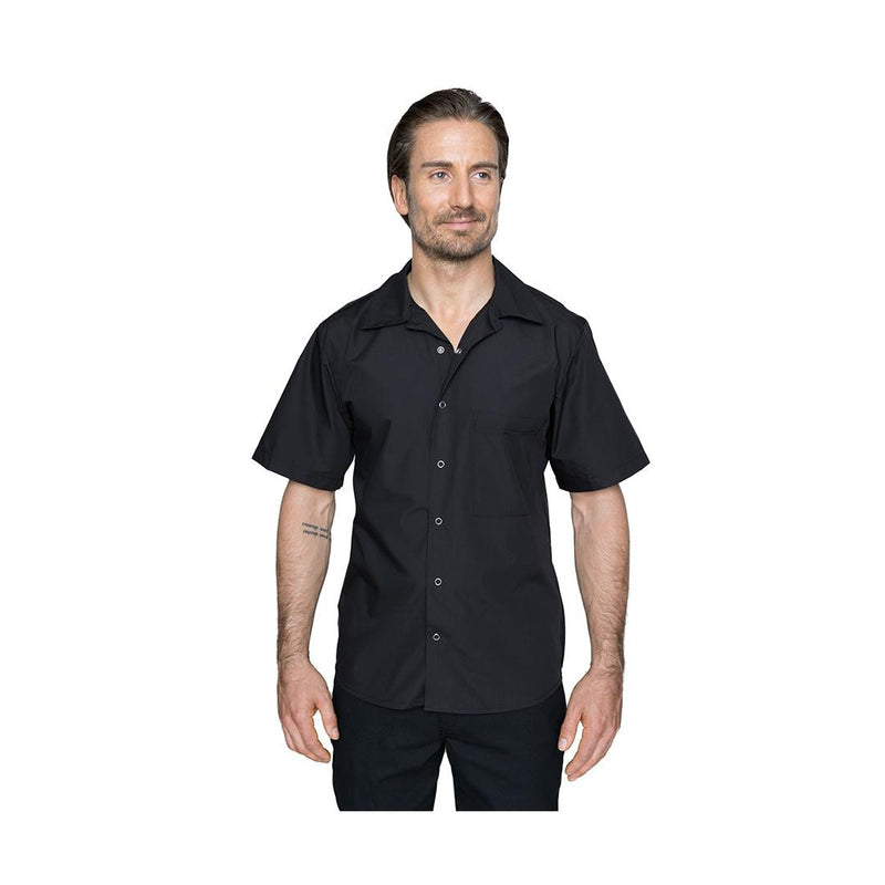 Blackwood Apparel Cook / Shirt with Snap Buttons, Black, 2X-Large