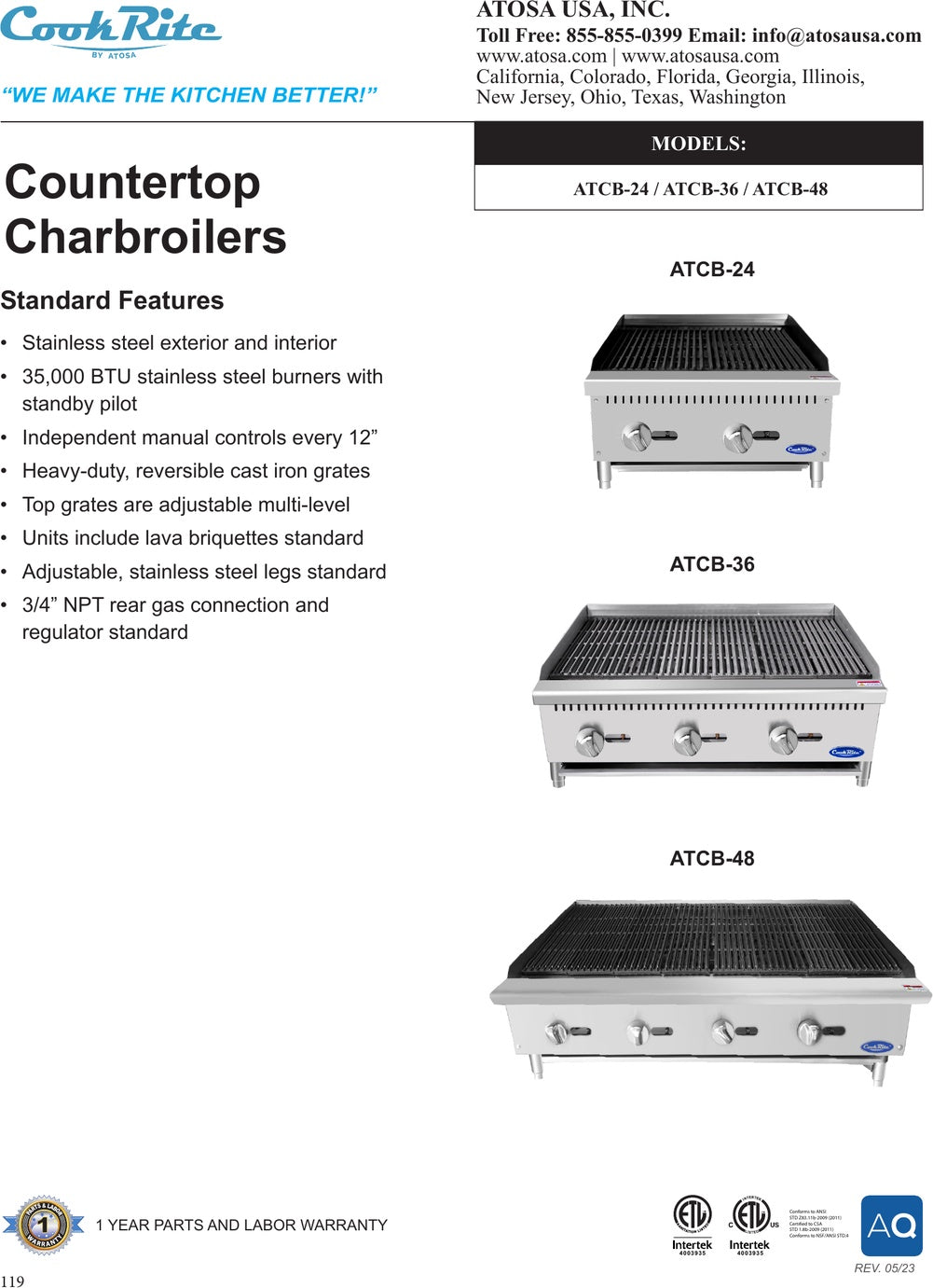 Spec Sheet