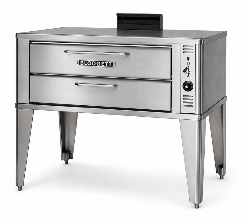 Blodgett 1048DBL 60" Double Deck Pizza Oven with Draft Diverter, Natural Gas 170,000 BTU