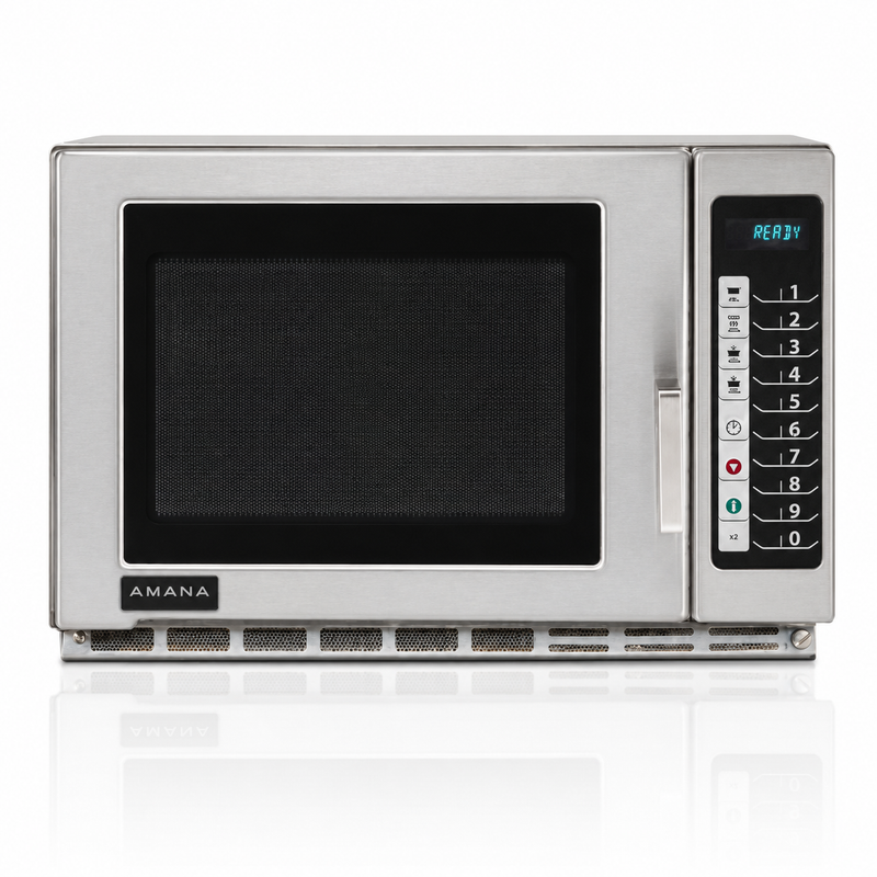Amana Microwave 1.2 Cu Ft, Medium Volume, Touch Controls 1200 Watt