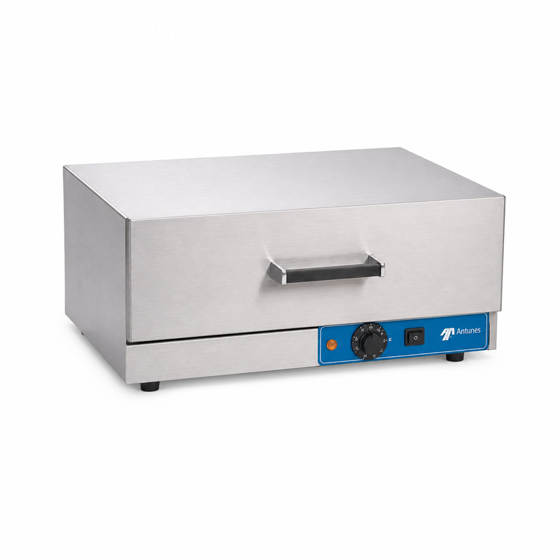Antunes 32.5" 1 Drawer Warmer with Water Tray, Stainless Steel