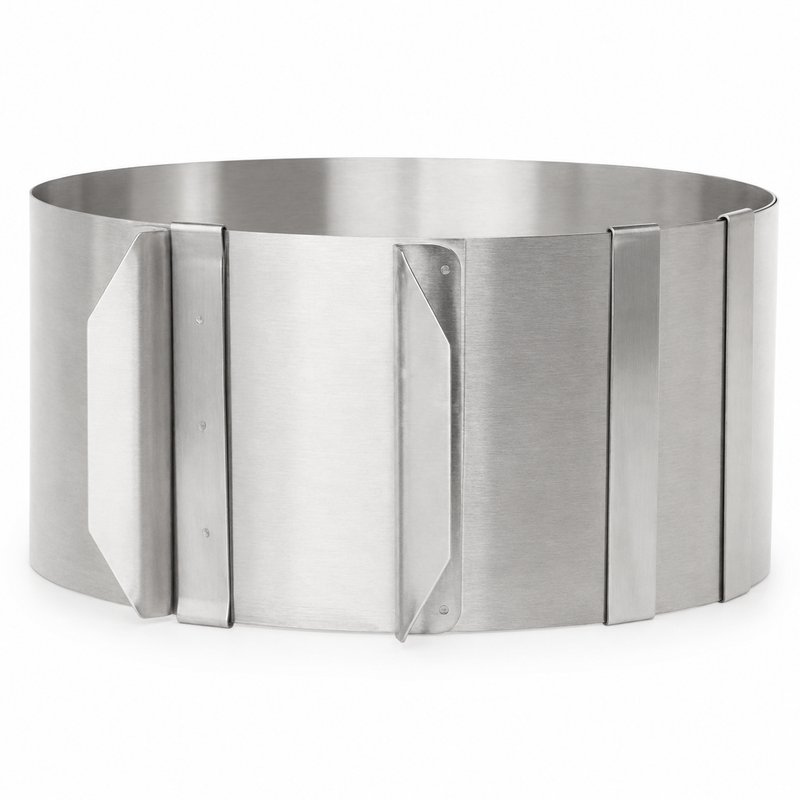 Ateco Adjustable Cake Ring, Stainless Steel