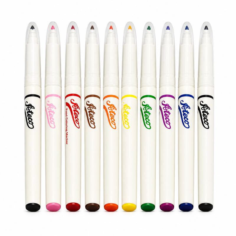 Ateco Food Colour Markers, Set of 10