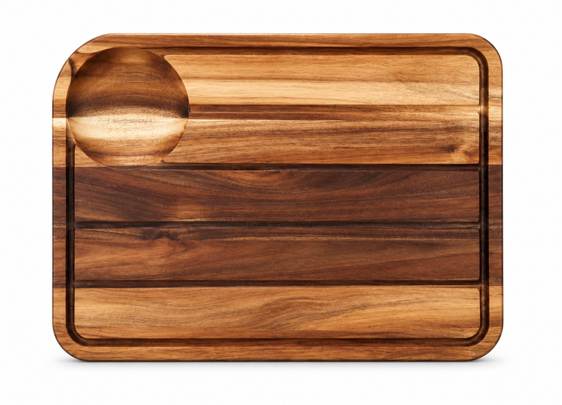 Cole & Mason 18" x 13" Berden Carving Bord, Acacia