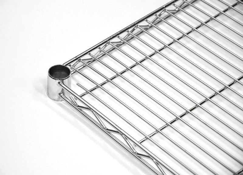 Nella 24" x 60" x 72" Chrome Shelving Kit
