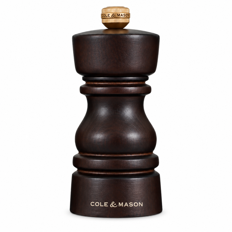 Cole & Mason 5" London Salt Mill, Chocolate