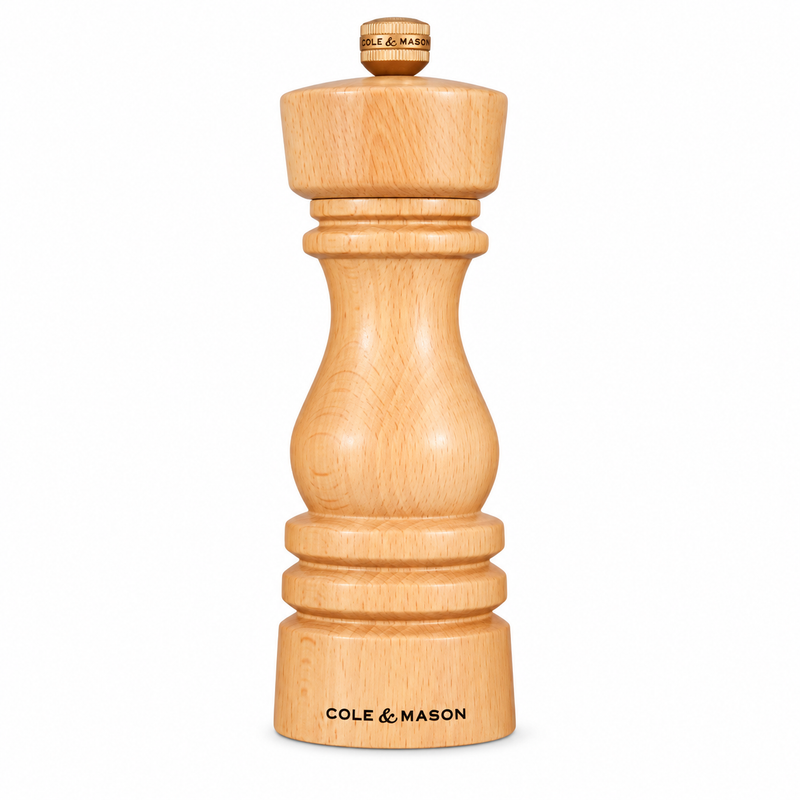 Cole & Mason 7" London Salt Mill, Natural