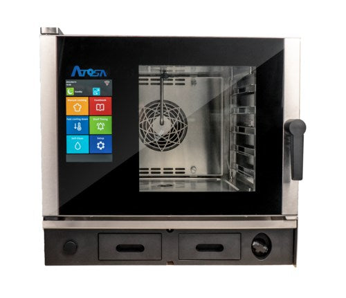 Atosa AEC-0511 E Cookrite 5 Pan Smart Touch Combi Oven with Flat Screen