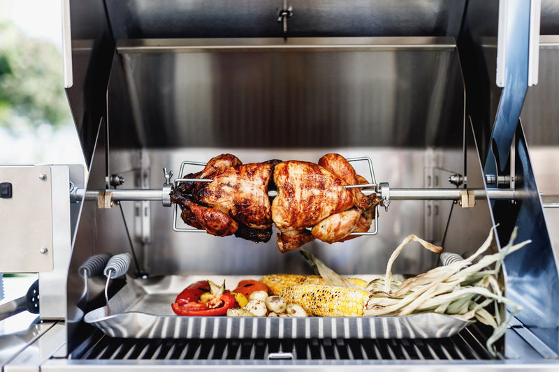 Crown Verity 48" Rotisserie Assembly For MCB-48 Grills