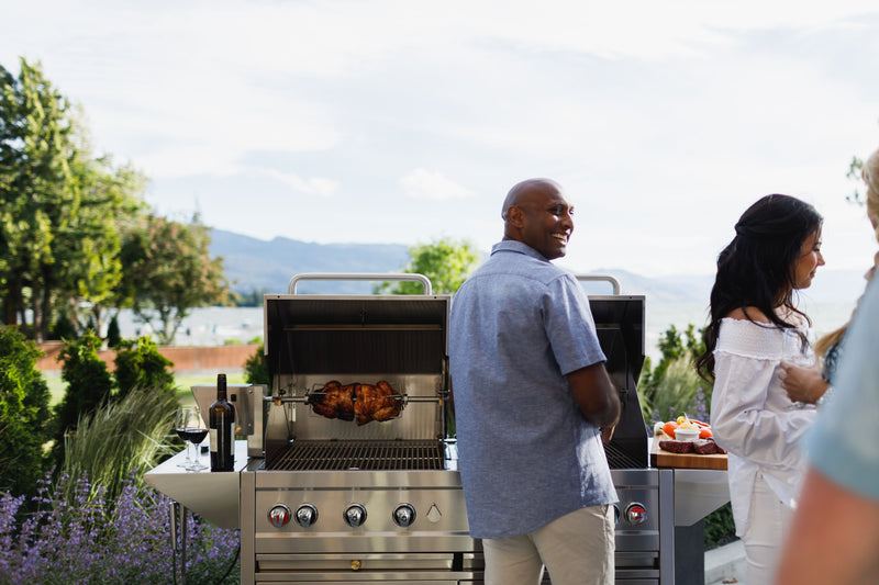 Crown Verity 48" Rotisserie Assembly For MCB-48 Grills