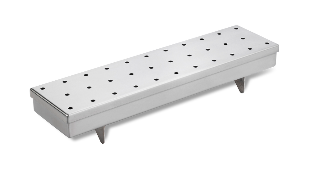 Crown Verity Smoker Box Kit For MCB Grills, Stainless Steel, 2.5" x 11"
