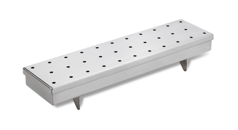 Crown Verity Smoker Box Kit For MCB Grills, Stainless Steel, 2.5" x 11"