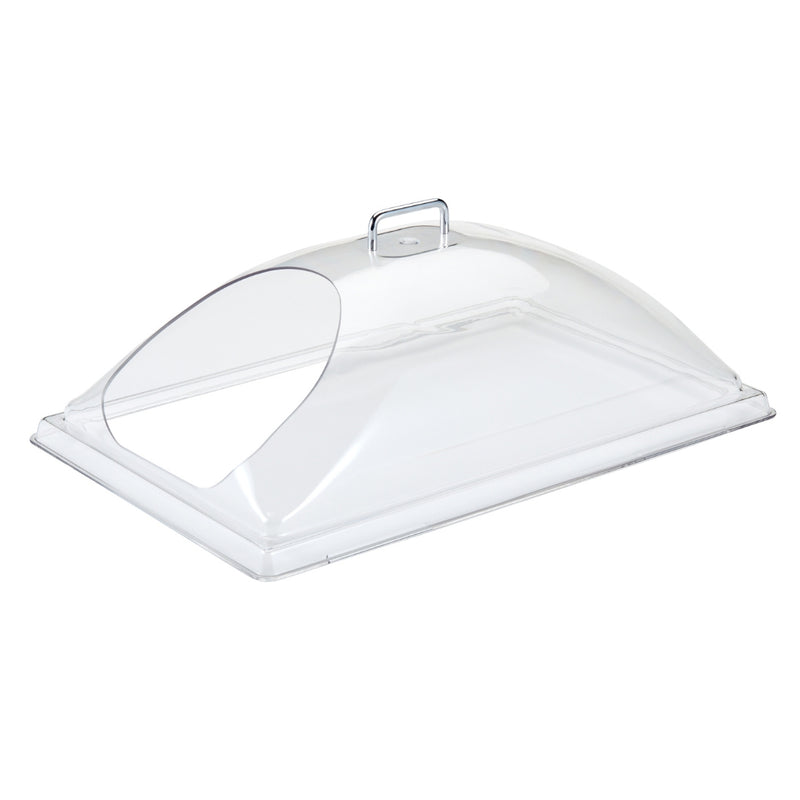 Cambro 12" X 20" Dome Display Cover with End Cut - DD1220ECW135