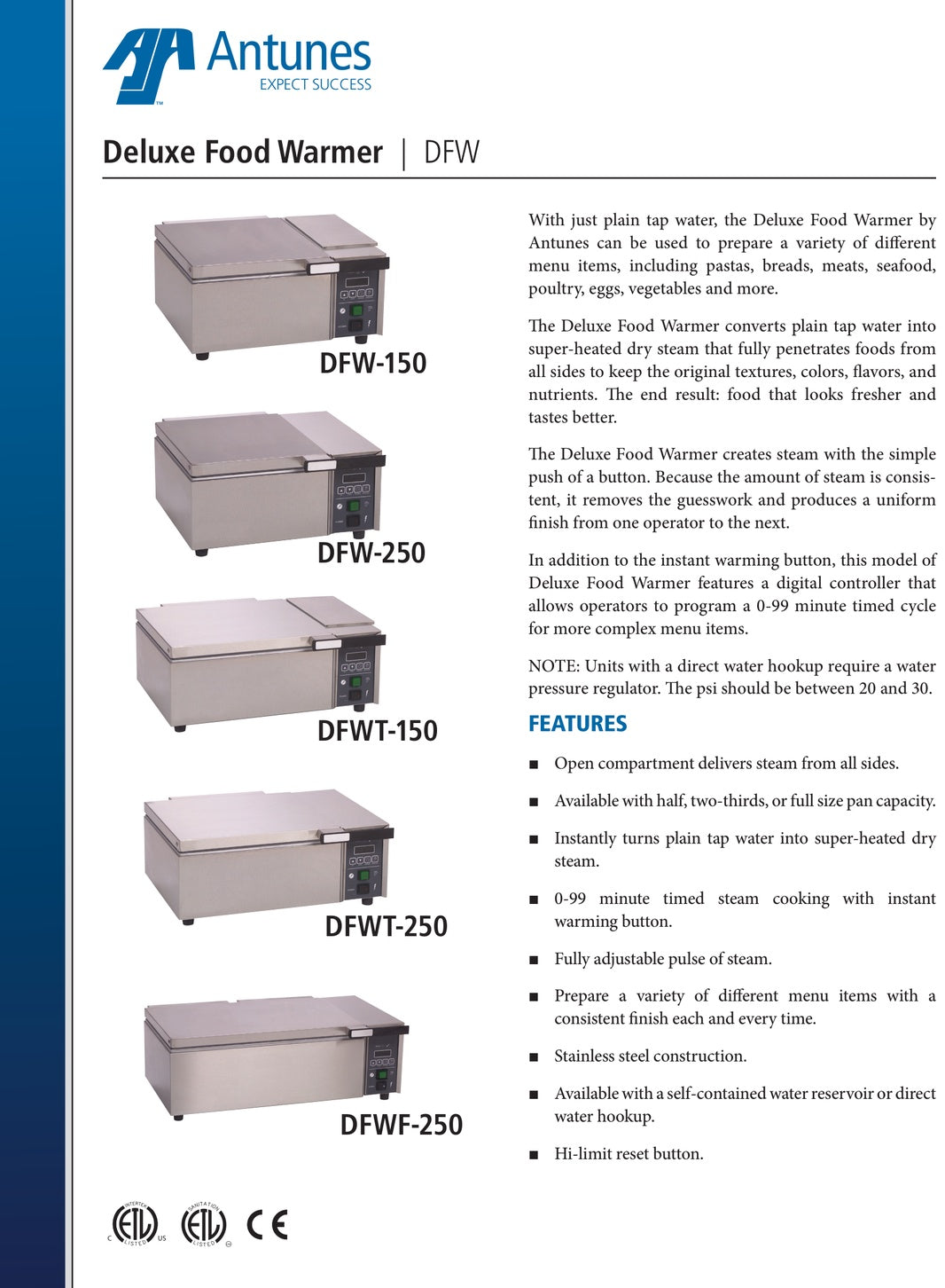 Spec Sheet