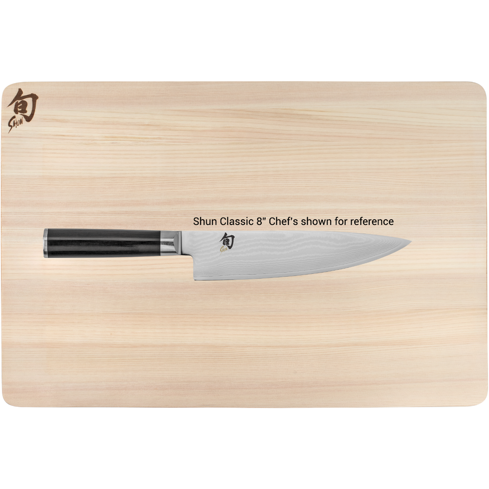 Shun 17.75" x 11.75" Large Hinoki Cutting Board