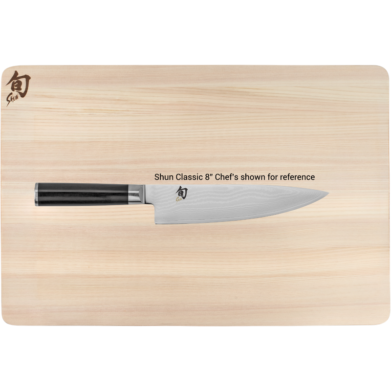 Shun 17.75" x 11.75" Large Hinoki Cutting Board