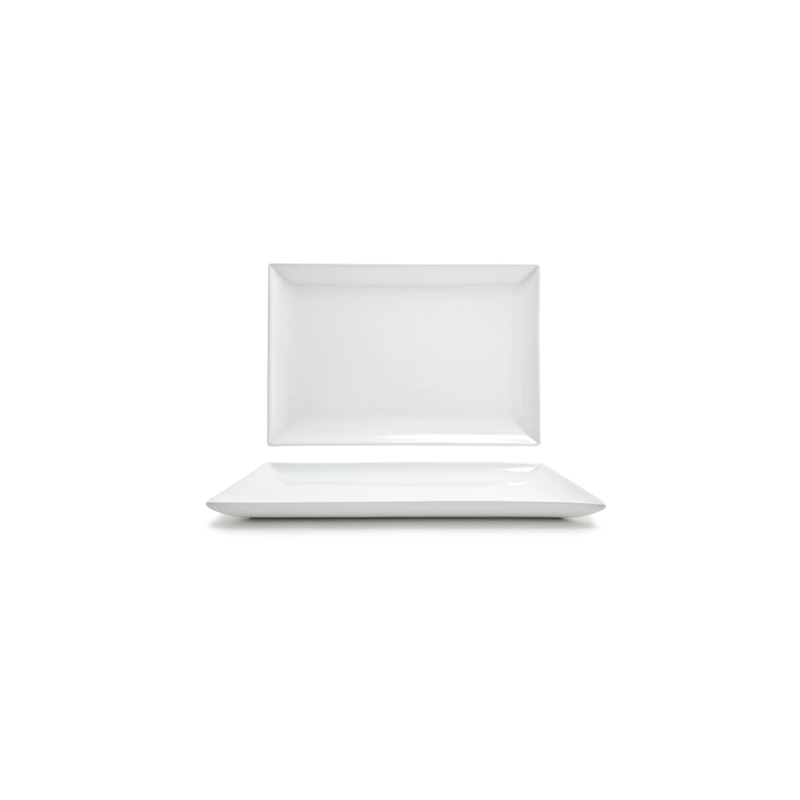 Front Of The House Mod Rectangular Dinner Plate 14" x 9.5"