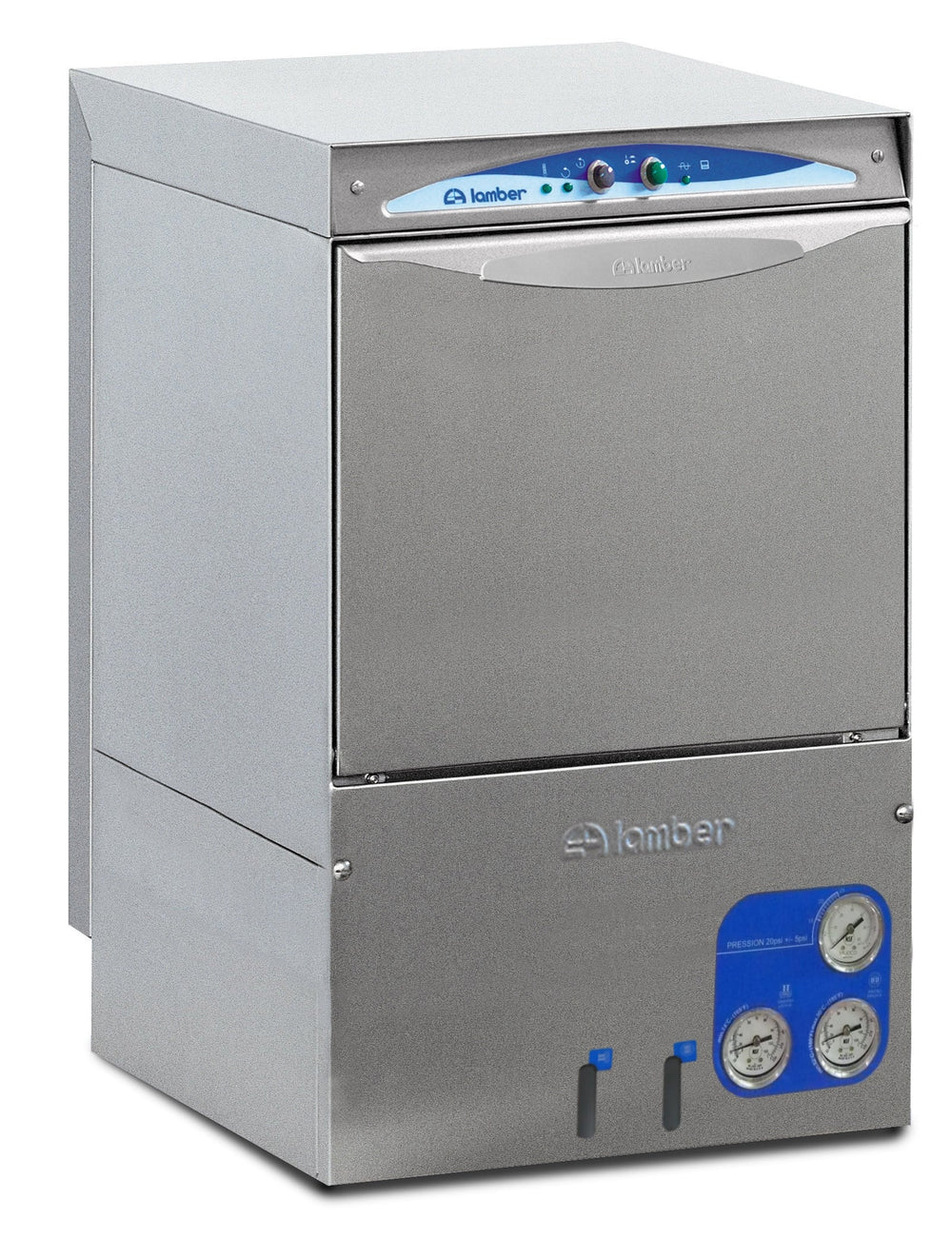 Lamber Undercounter Glasswasher High Temperature, 30 Racks/Hour