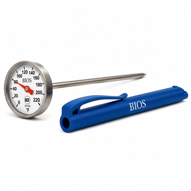 Bios Instant Pocket Dial Thermometer 0° to 220° F