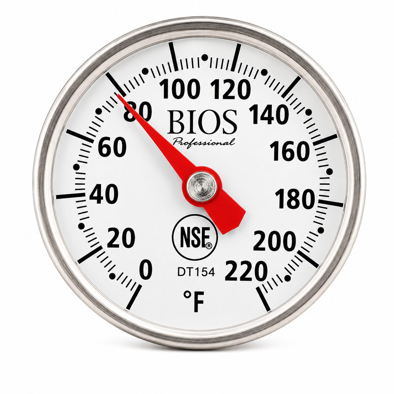 Bios Instant Pocket Dial Thermometer 0° to 220° F