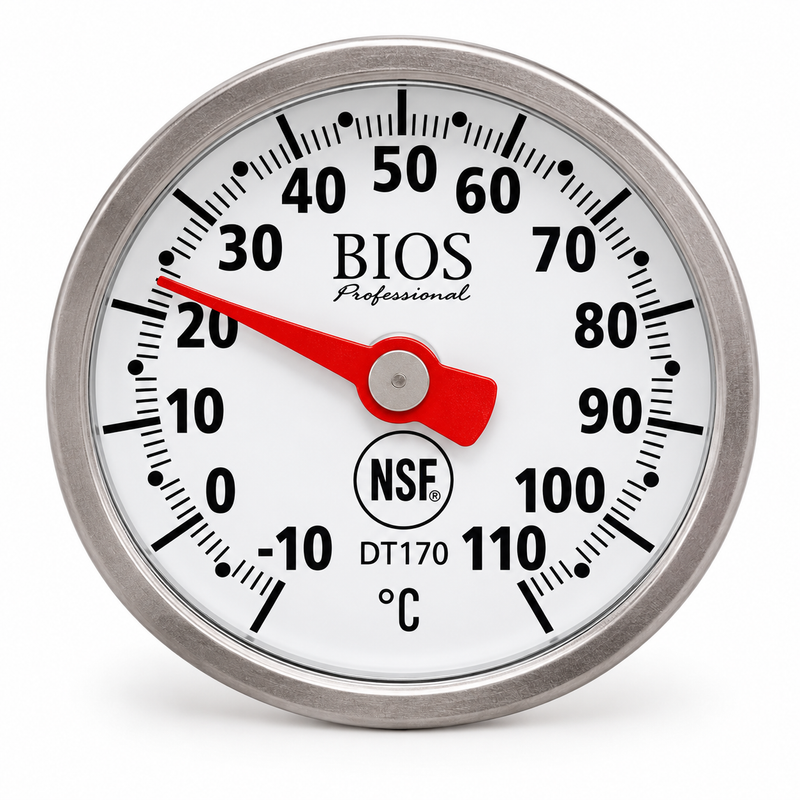 Bios Instant Pocket Dial Thermometer -10° to 110° C