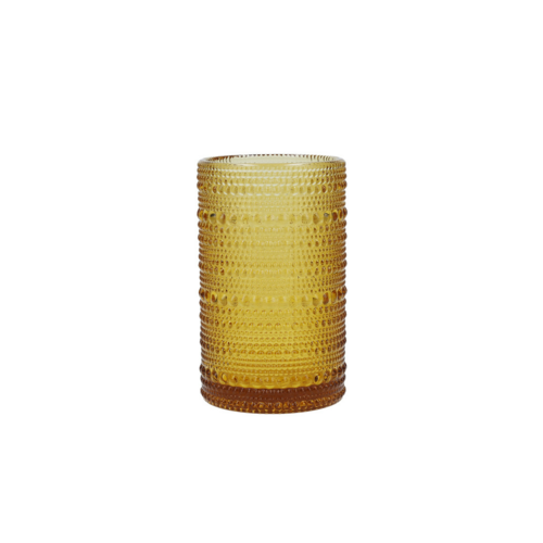 Fortessa Jupiter Amber 13 OZ Iced Beverage Glass 24 /Case