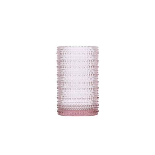 Fortessa Jupiter Pink 13 OZ Ice Beverage Glass 24 /Case