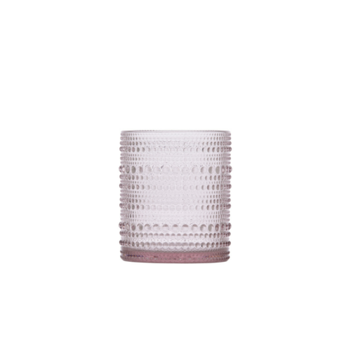 Fortessa Jupiter Pink 10 OZ Double Old Fashioned Glass 24 /Case