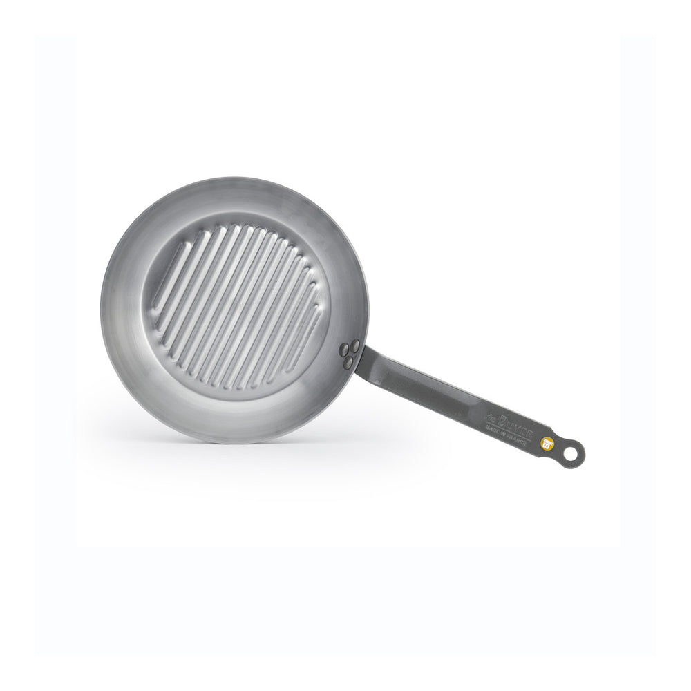 De Buyer 10.25" Mineral B Element Grill Fry Pan