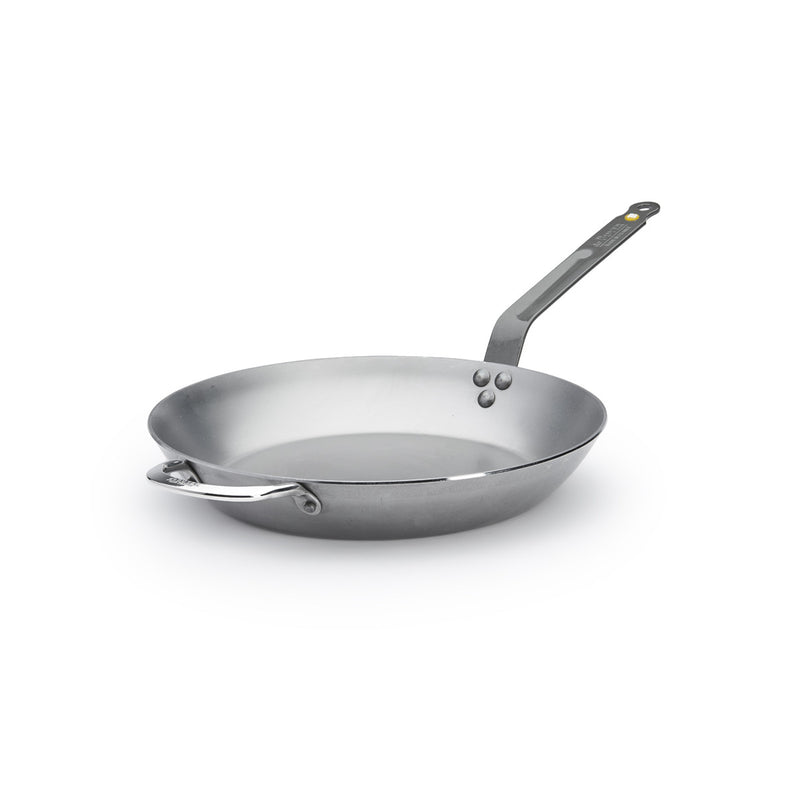 De Buyer Mineral B 12.5" Round Fry Pan