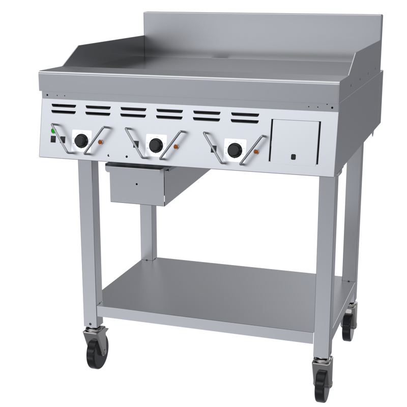 Garland Heavy Duty Master 36" Countertop Electric Griddle with Thermostat Controls