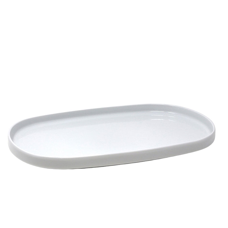 Nella 13.25" x 8.5" Oval Ellipse Plate, 12 /Case - ELPS 34 / ELB 134